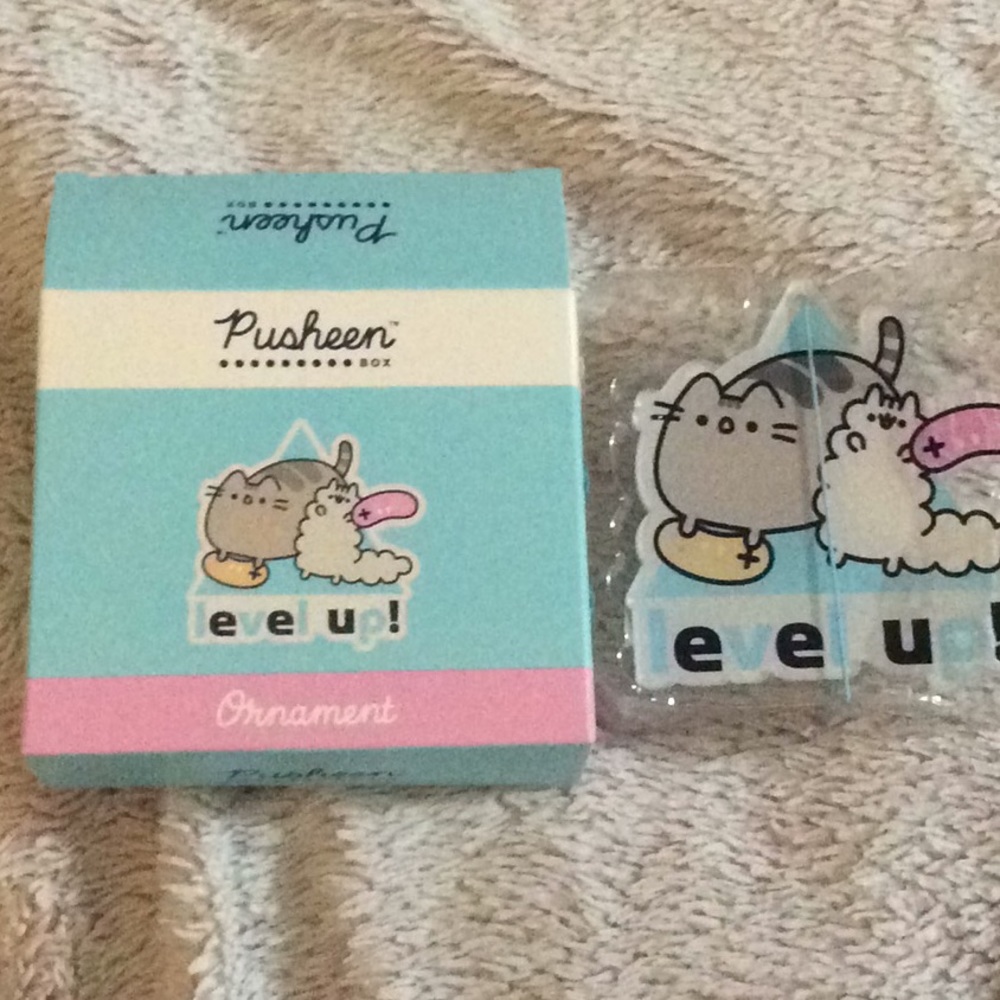 Pusheen Ornament Level up